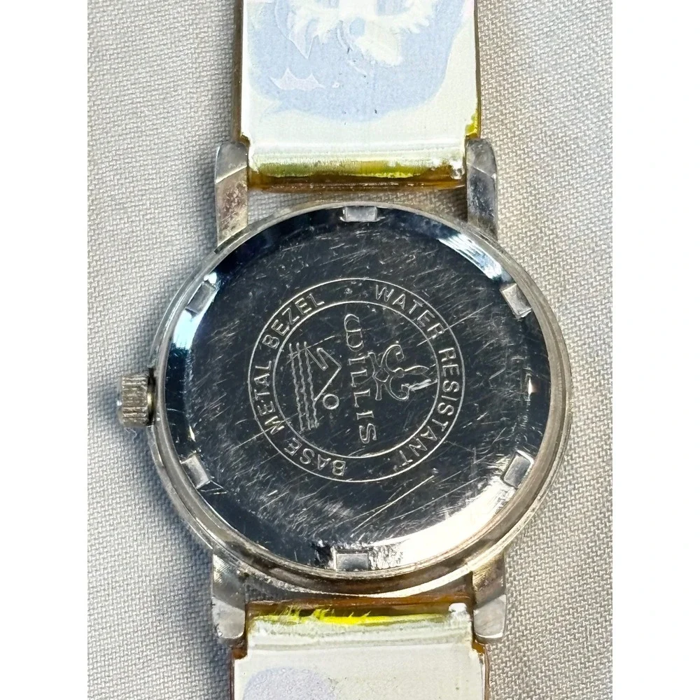 Vintage 90s Willis Sailor Jupiter sailor moon  Anime Watch Yellow Jelly Strap